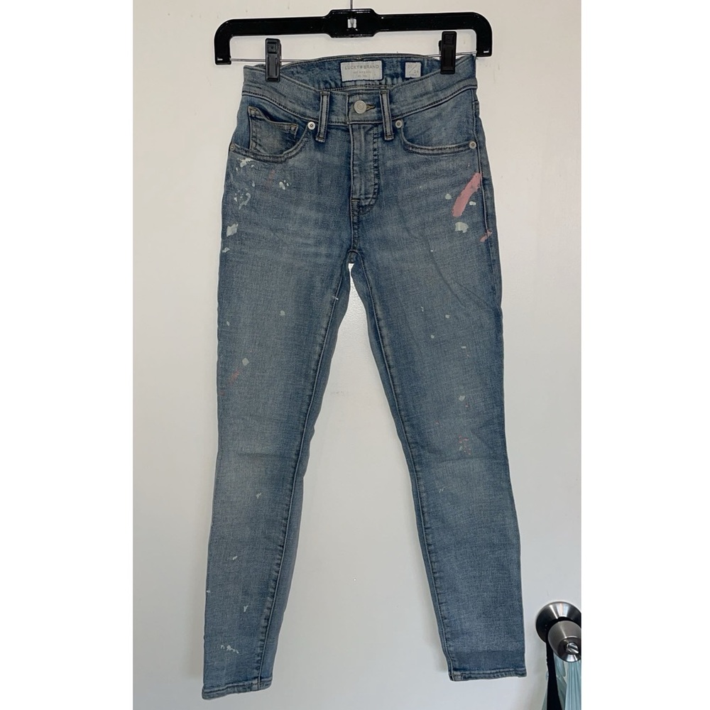 Lucky Brand Mid Rise Skinny Jeans.